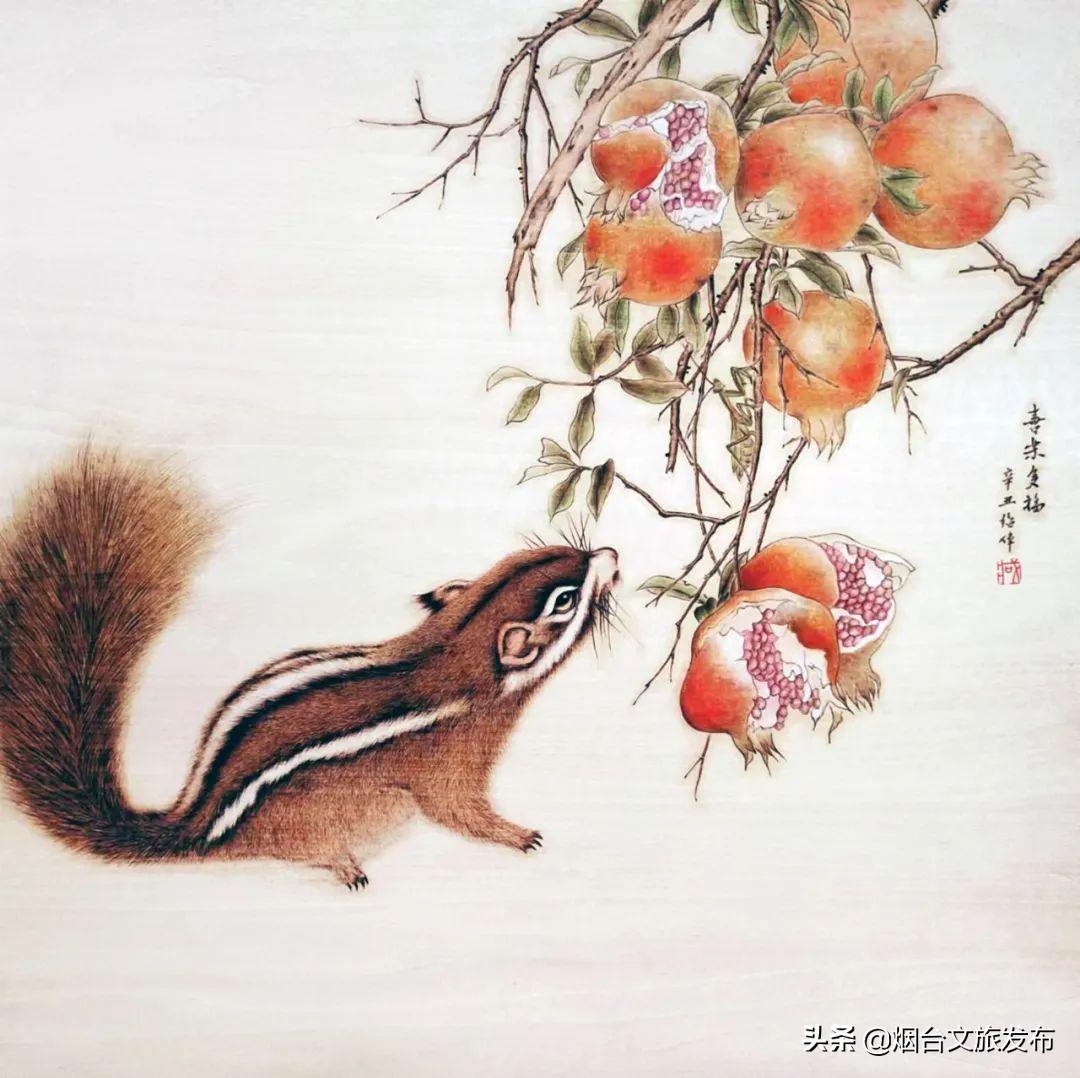 火笔生花,刘玉学烙画艺术作品欣赏