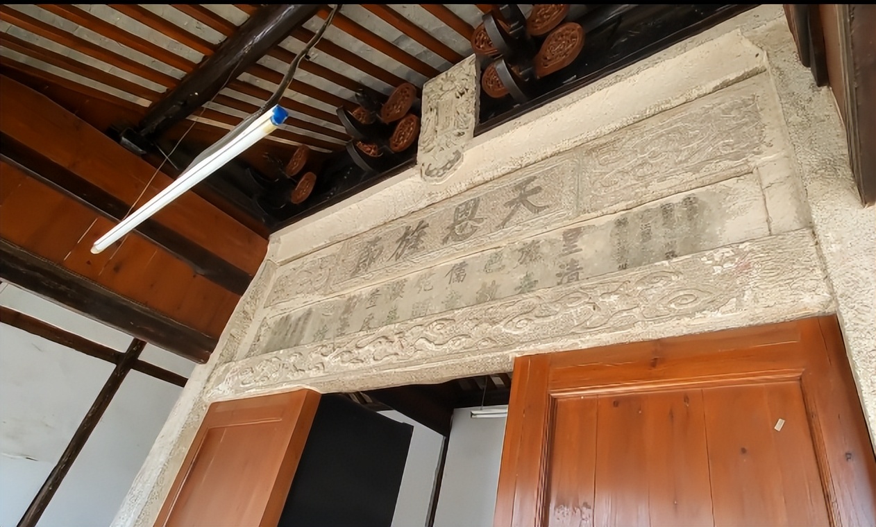 常熟贞节牌坊,常熟市大义节孝牌坊真实照片