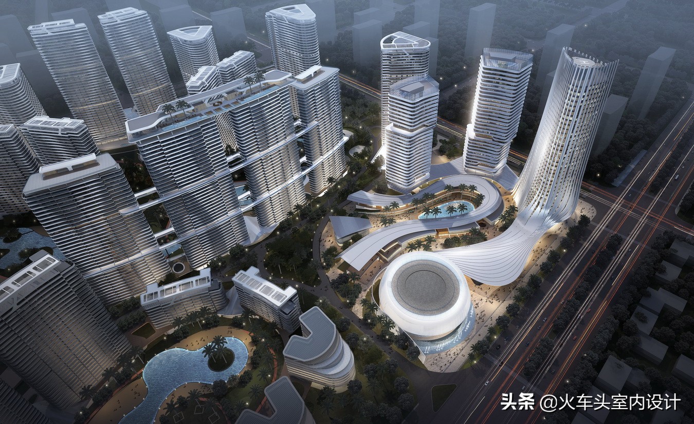 一万平方米写字楼外立面改造价格,玻璃幕墙外立面10层写字楼效果图