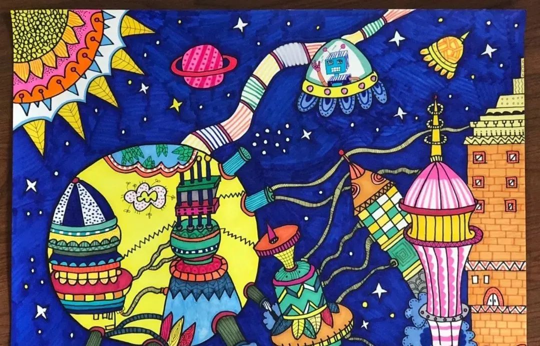 科幻画大全让科学插上艺术的翅膀,插上梦想的翅膀科幻画