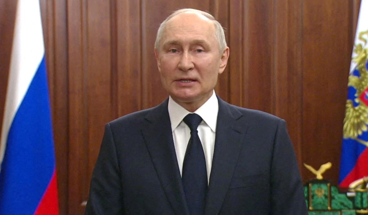 普京与普里戈人达成和解协议,普京回应普里戈