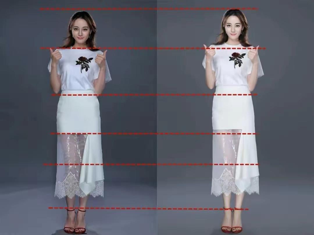 提胸、拉长腿、缩成小V脸,日本网红误将未P照片上传,对比辣眼