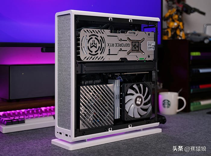 12600K+ROGB660I+RTX3060TI，分形工艺Ridge机箱装机展示