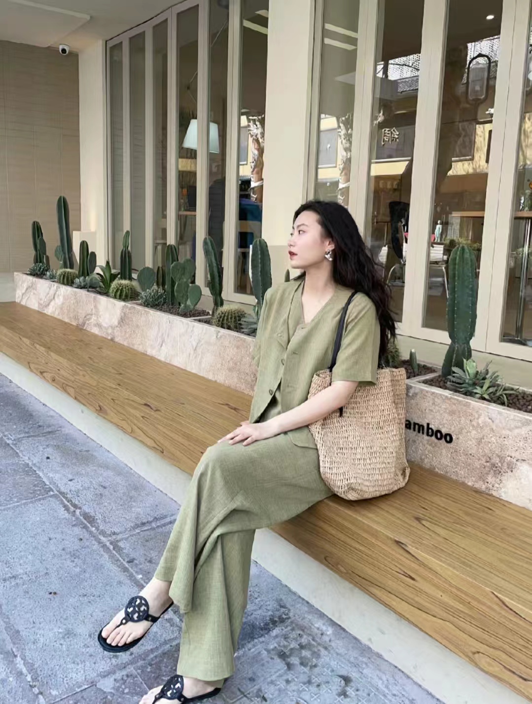 夏天穿亚麻清爽又高级,亚麻夏季高级感穿搭