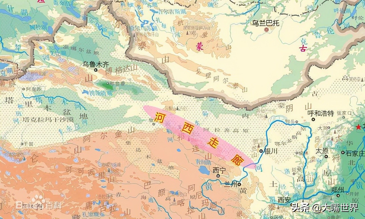 甘肃版图最窄处在哪里,甘肃省地图最窄处多少公里
