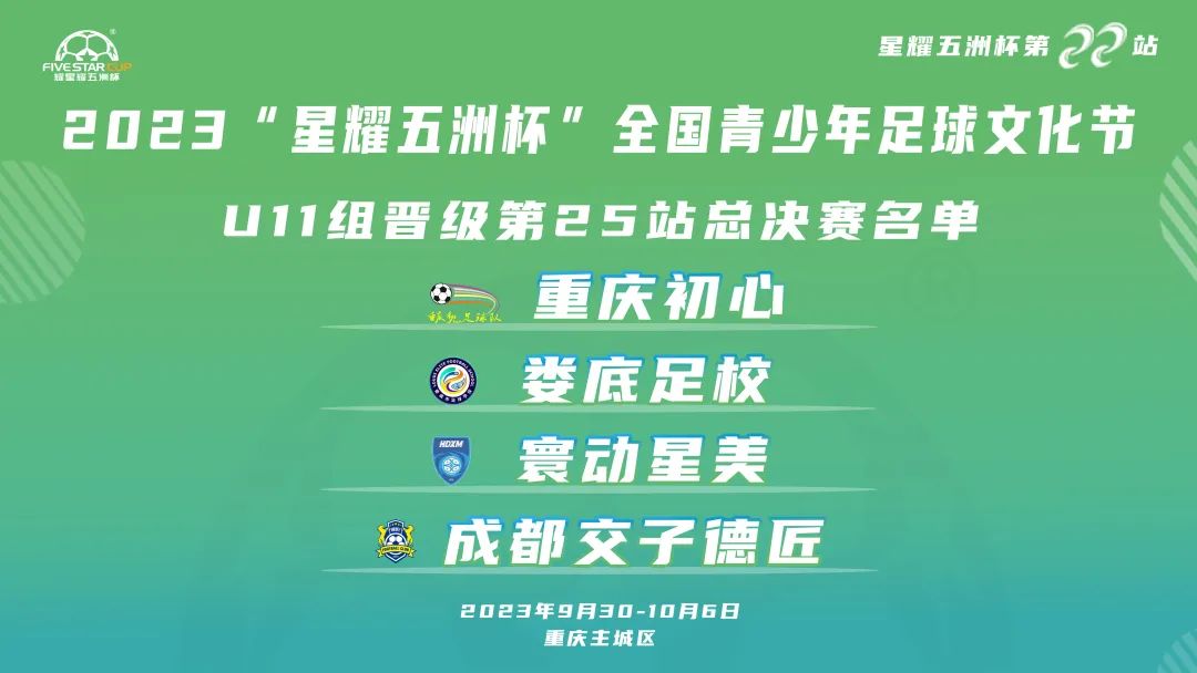 2024五洲杯赛程时间表,星耀五洲杯足球赛2020参赛名单