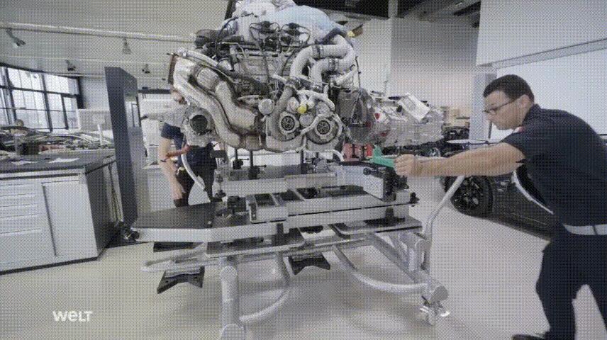 布加迪95968拼装教程,高清实拍布加迪