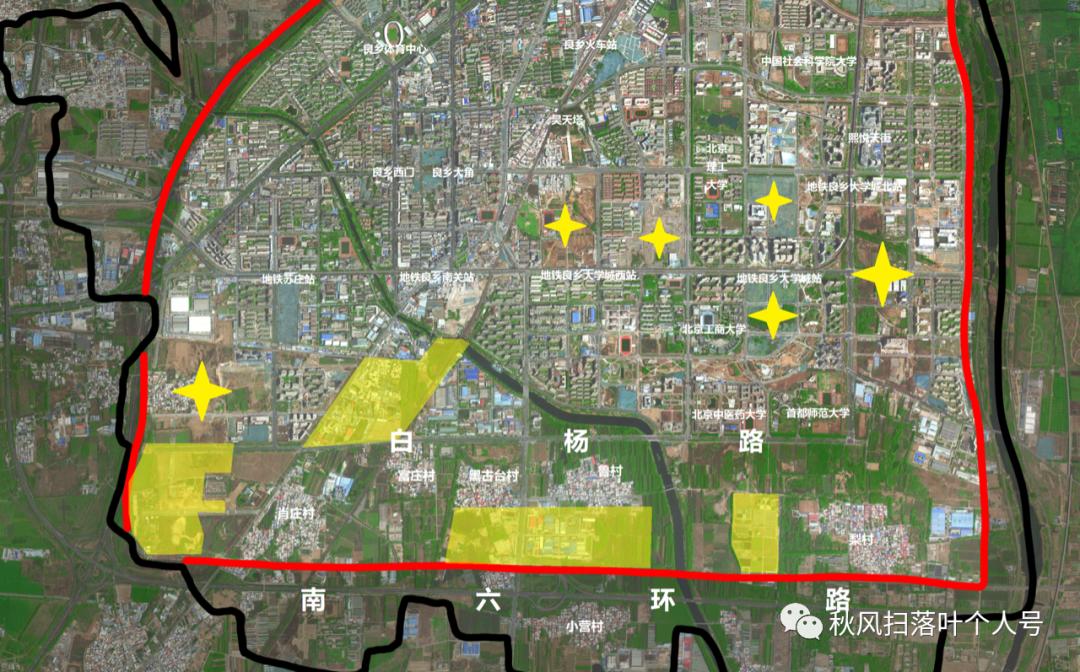 房山南扩规划图,房山良乡新城2025规划图