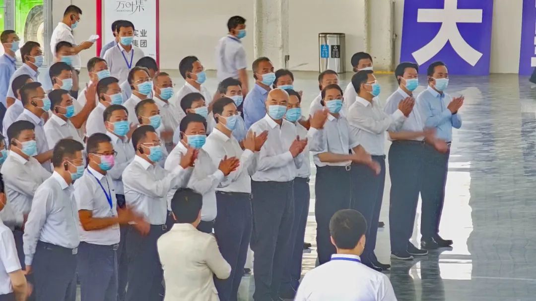 陕西省重点项目观摩活动走进宝鸡,大勤草堂基地