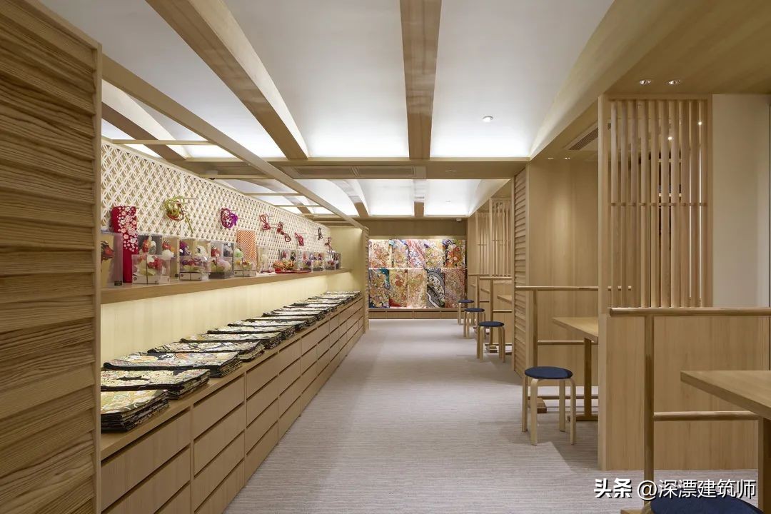 月牙般柔和-“眉月”-横滨丸昌和服卖场/堤由匡建筑设计工作室
