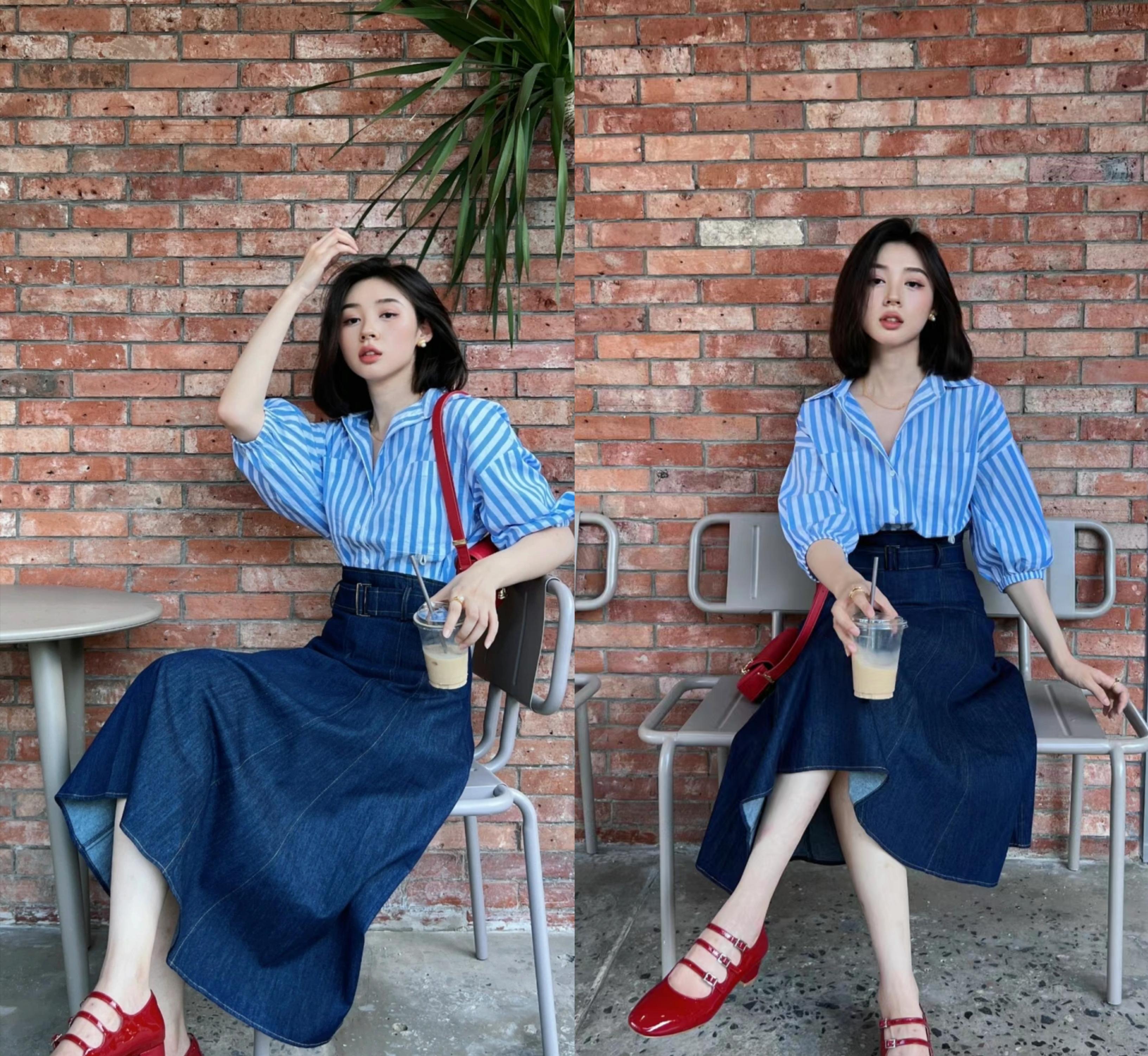 夏天裙子推荐不要碎花裙,夏天裙子牛仔裙