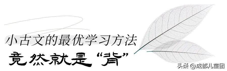背古文怎样才能背得更快,怎样让背诵小古文背得更快更熟练