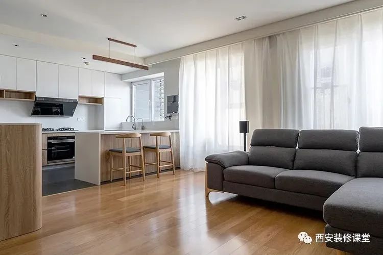 110平三室一楼,三室一厅砸掉一个房间