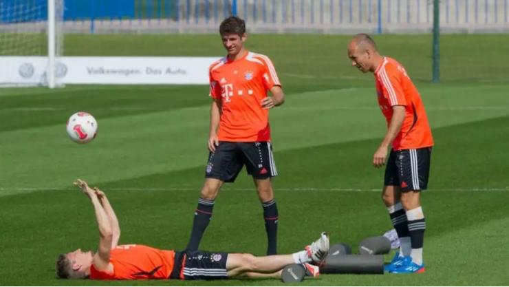 拜仁体能训练,拜仁慕尼黑俱乐部球员训练