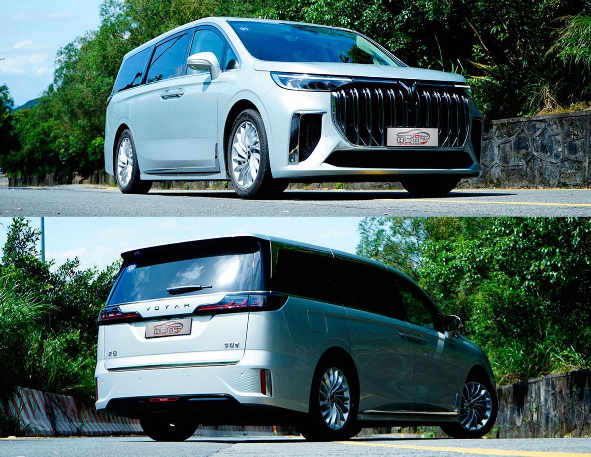 新岚图梦想家试驾白色款,2024款新岚图梦想家实际油耗测评