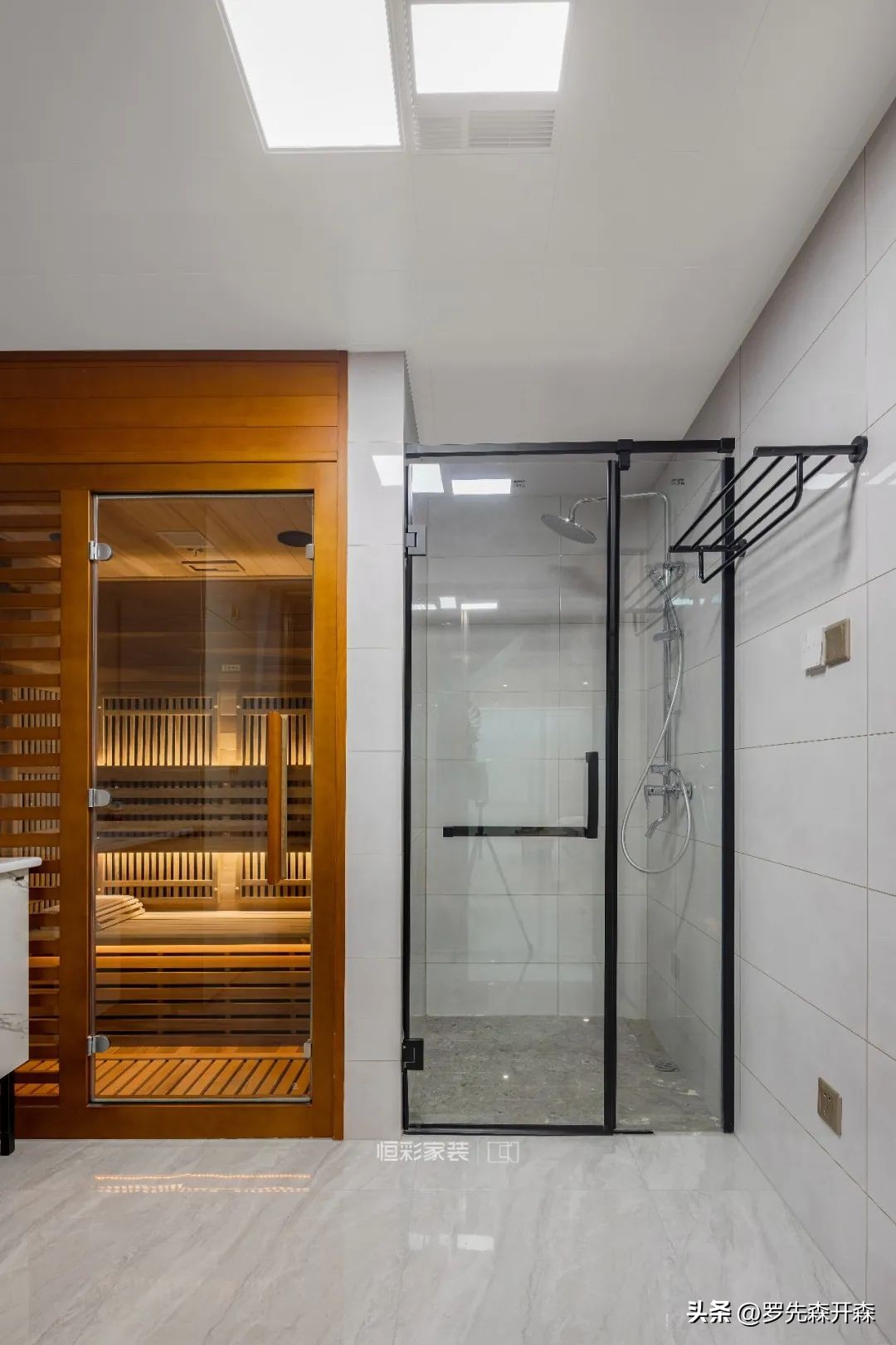 太好住了！汗蒸房、拳击馆统统搬回家，262㎡排屋法式轻奢混搭