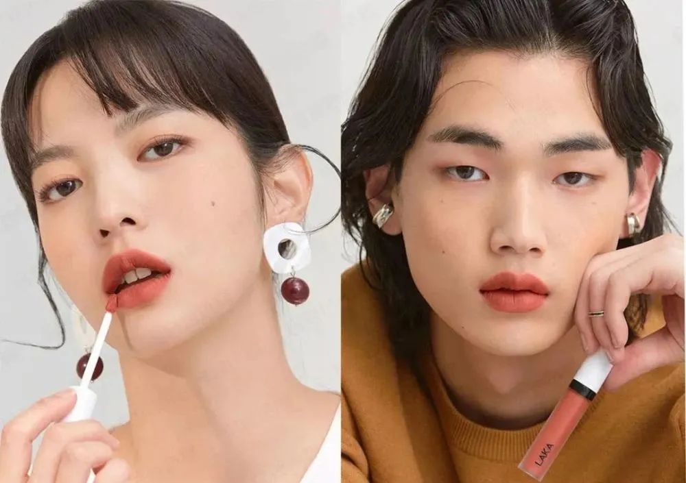 胡茬红唇，救命，代言化妆品的男明星太吓人了