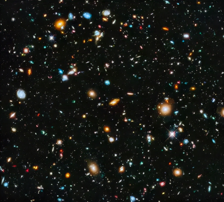 宇宙星云星系彩图,宇宙中螺旋星系图片