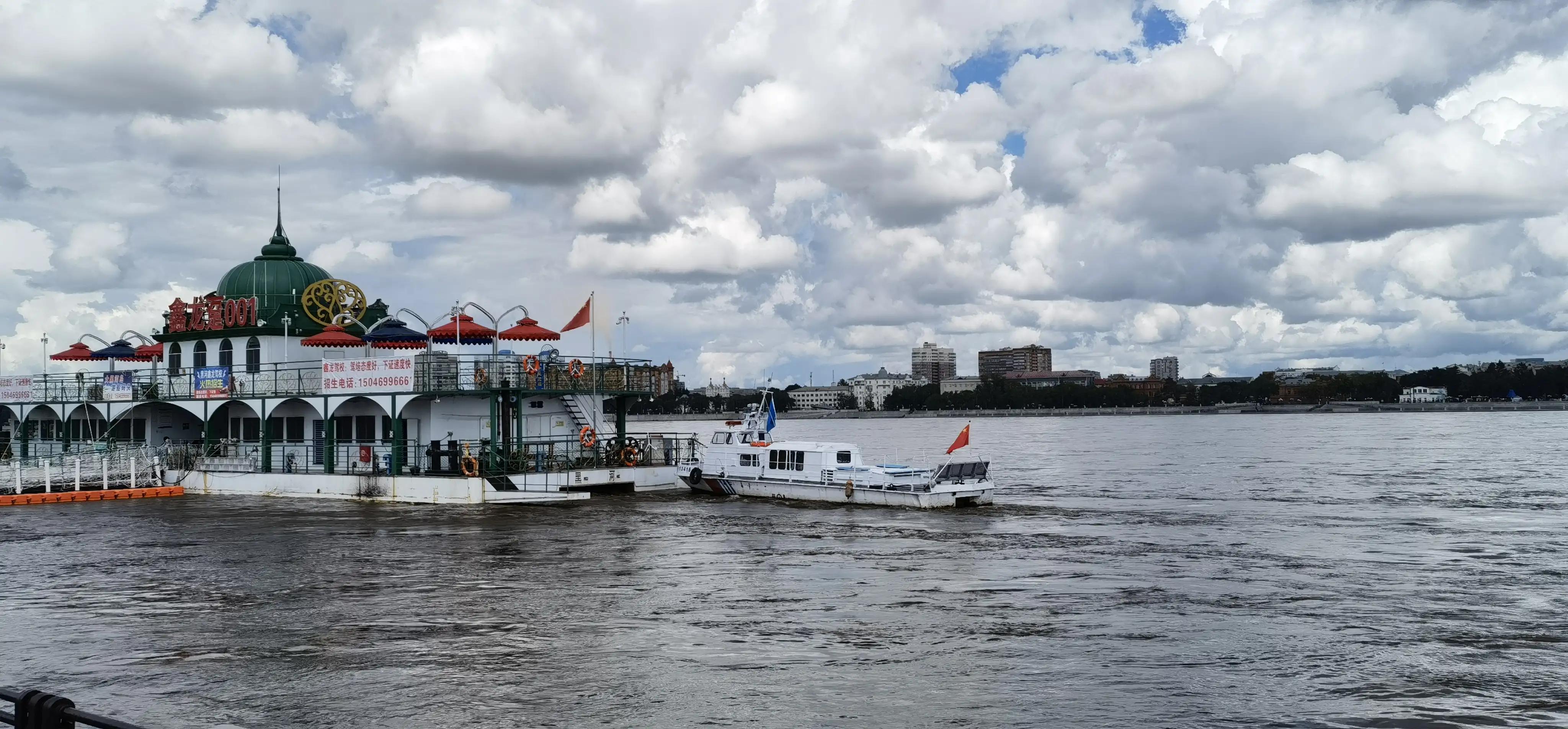 黑河市边境游,中国黑河和俄罗斯边境免签旅游团