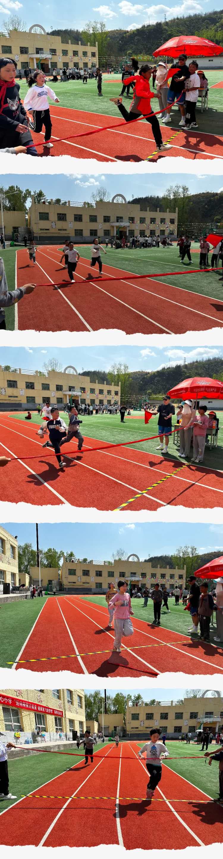 健康小学春季运动会,小学生小型春季运动会信息报道