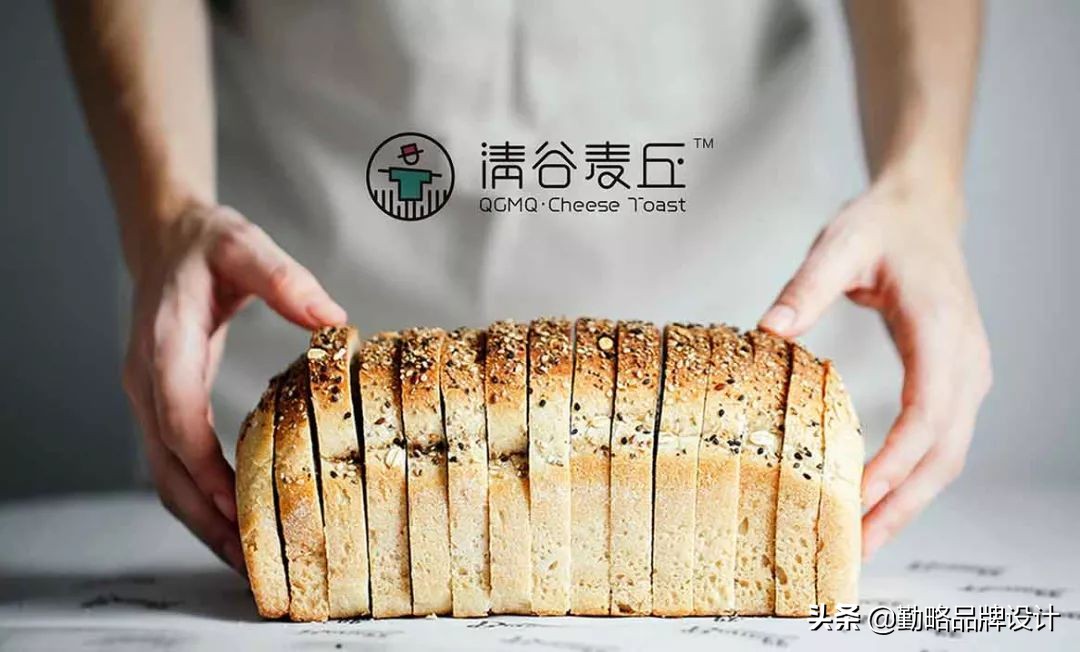 豫粮集团|清谷麦丘岩烧乳酪品牌包装设计