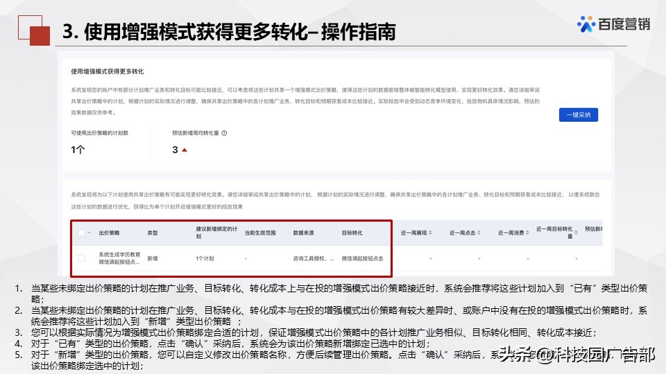 百度搜索推广优化中心产品介绍