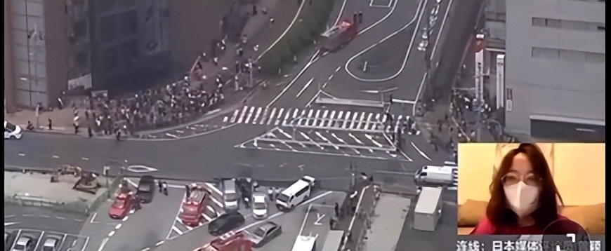 如丧考妣！驻日中国美女记者直播哭泣：安倍晋三对华友好贡献巨大