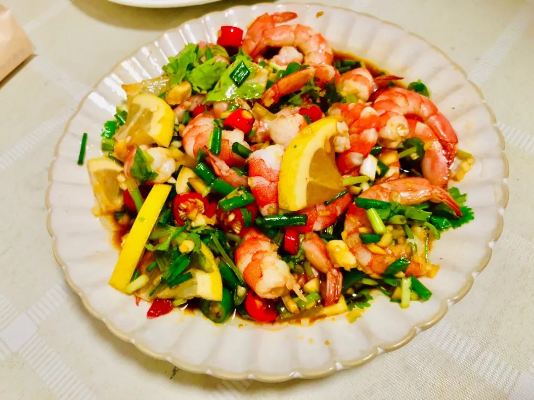 凉拌莴笋虾仁的做法大全,凉拌芦笋虾仁芒果