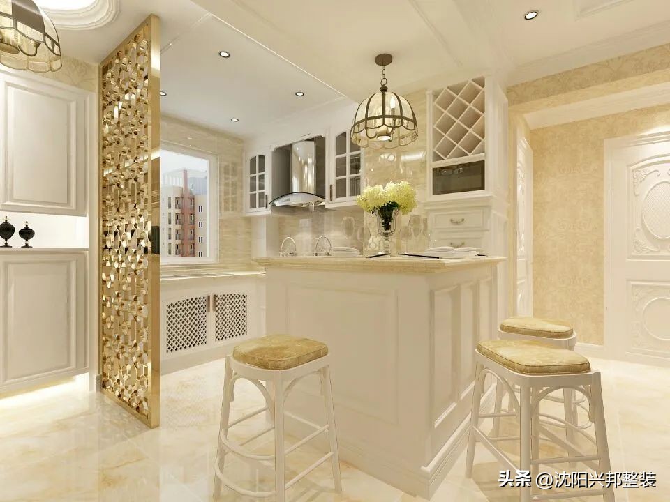 沈阳首创光和城107平装修案例,丰台欧式风格装修推荐哪家