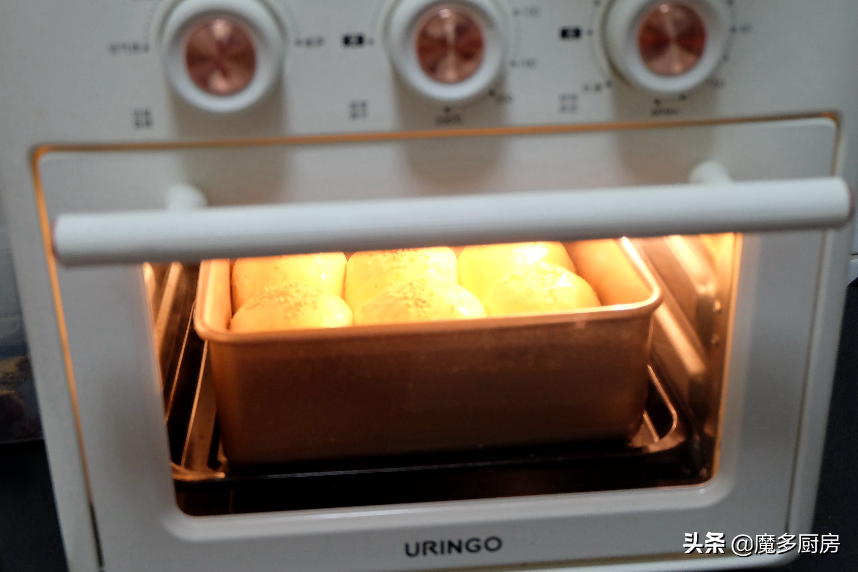 想吃面包不要买教你最简单的做法,全麦小面包无糖无油适合早餐