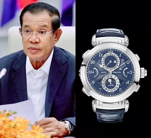 柬埔寨首相洪森的名表,柬埔寨首相洪森戴什么手表