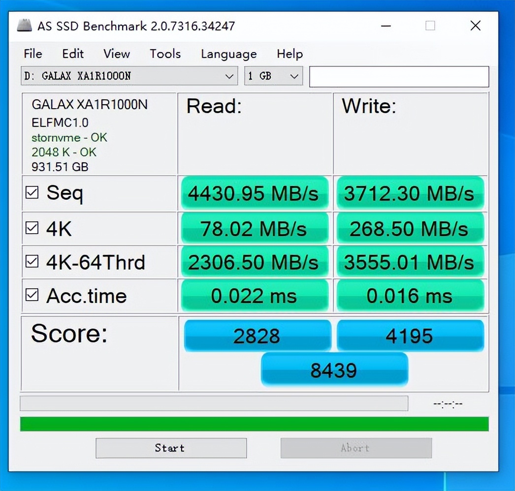 影驰星曜x4pro固态1t跑分,影驰星曜x4pro固态什么颗粒