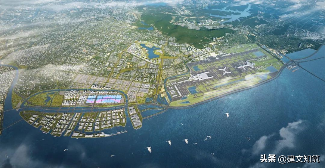 湾区之巅，空海名城丨深圳临空经济发展实施/欧博设计联合体