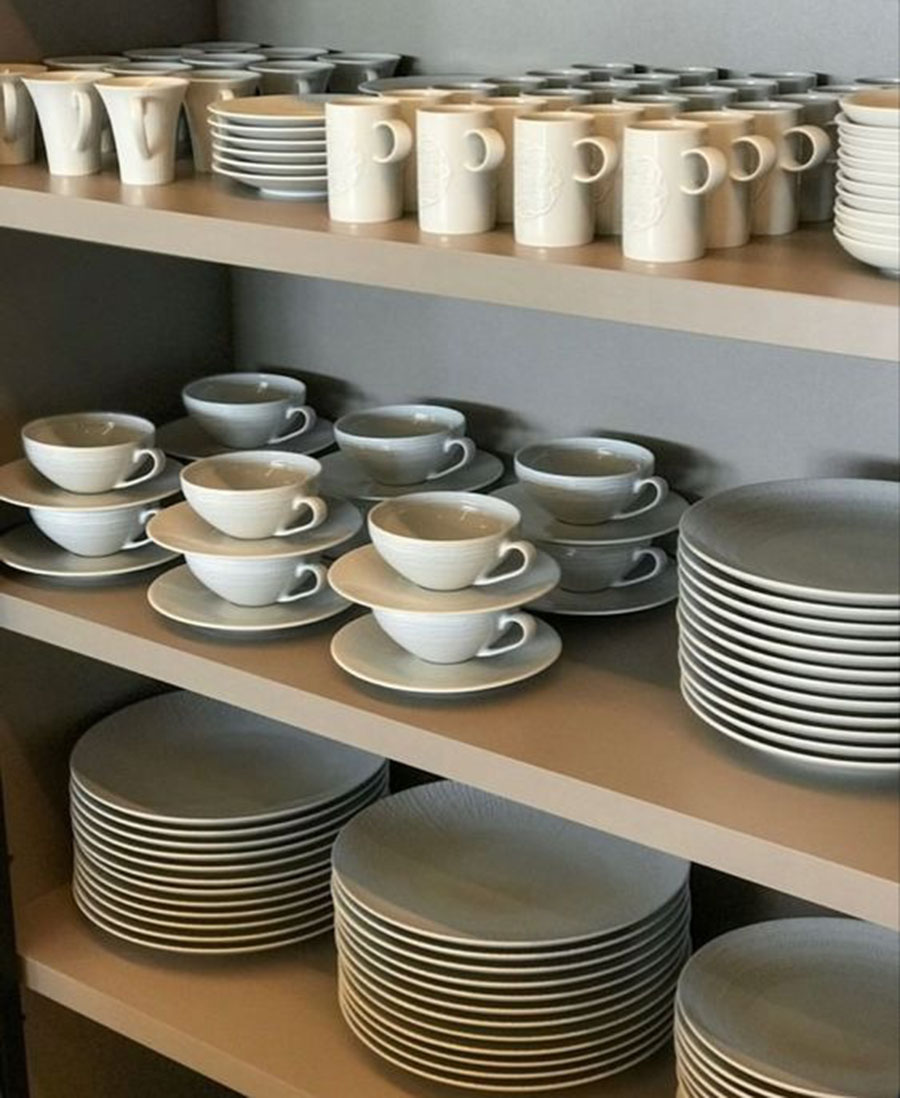 碗碟收纳技巧,碗碟餐具收纳自制