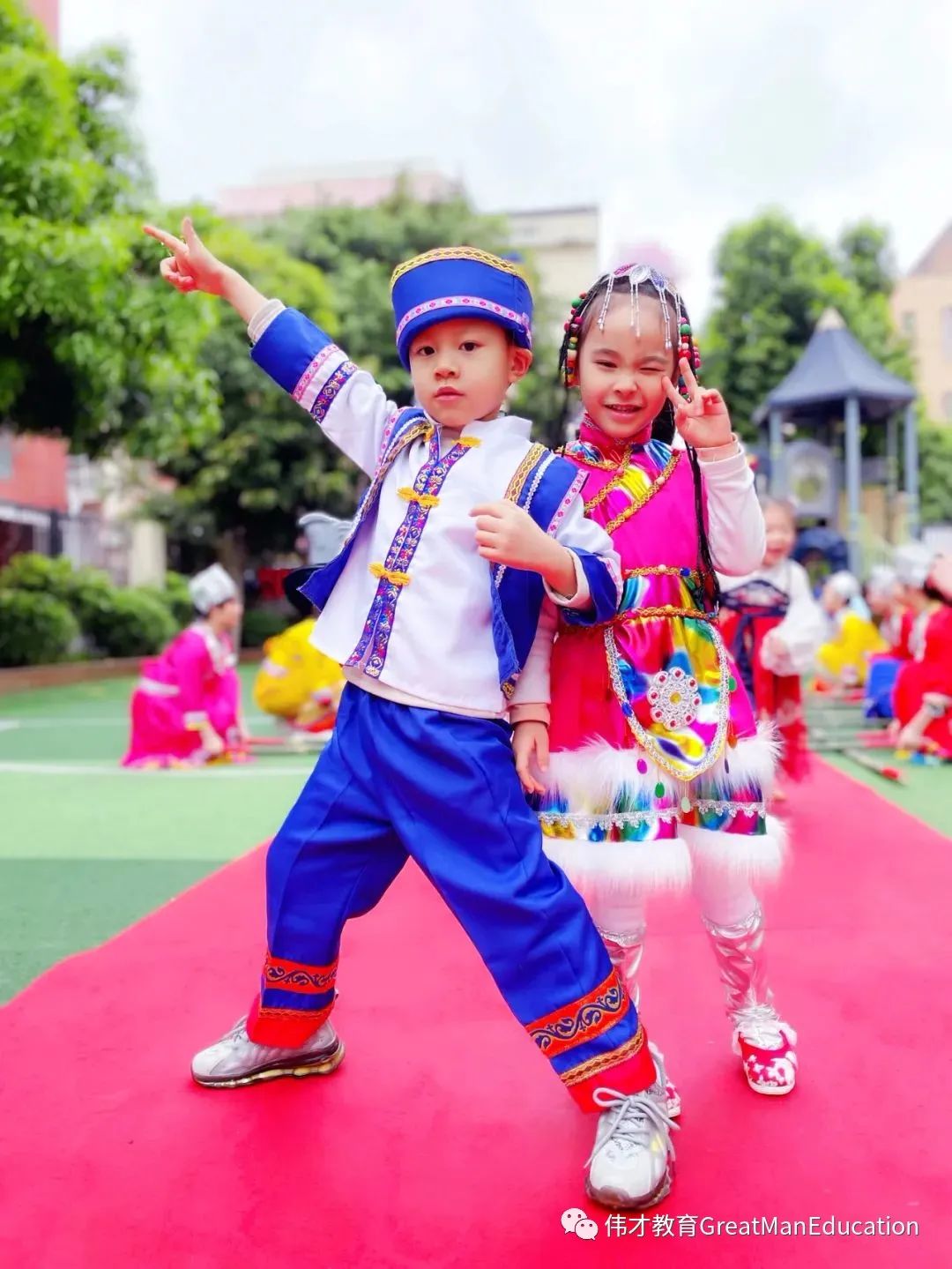 家长直呼“萌翻啦”,这个伟才幼儿园又“搞事情”