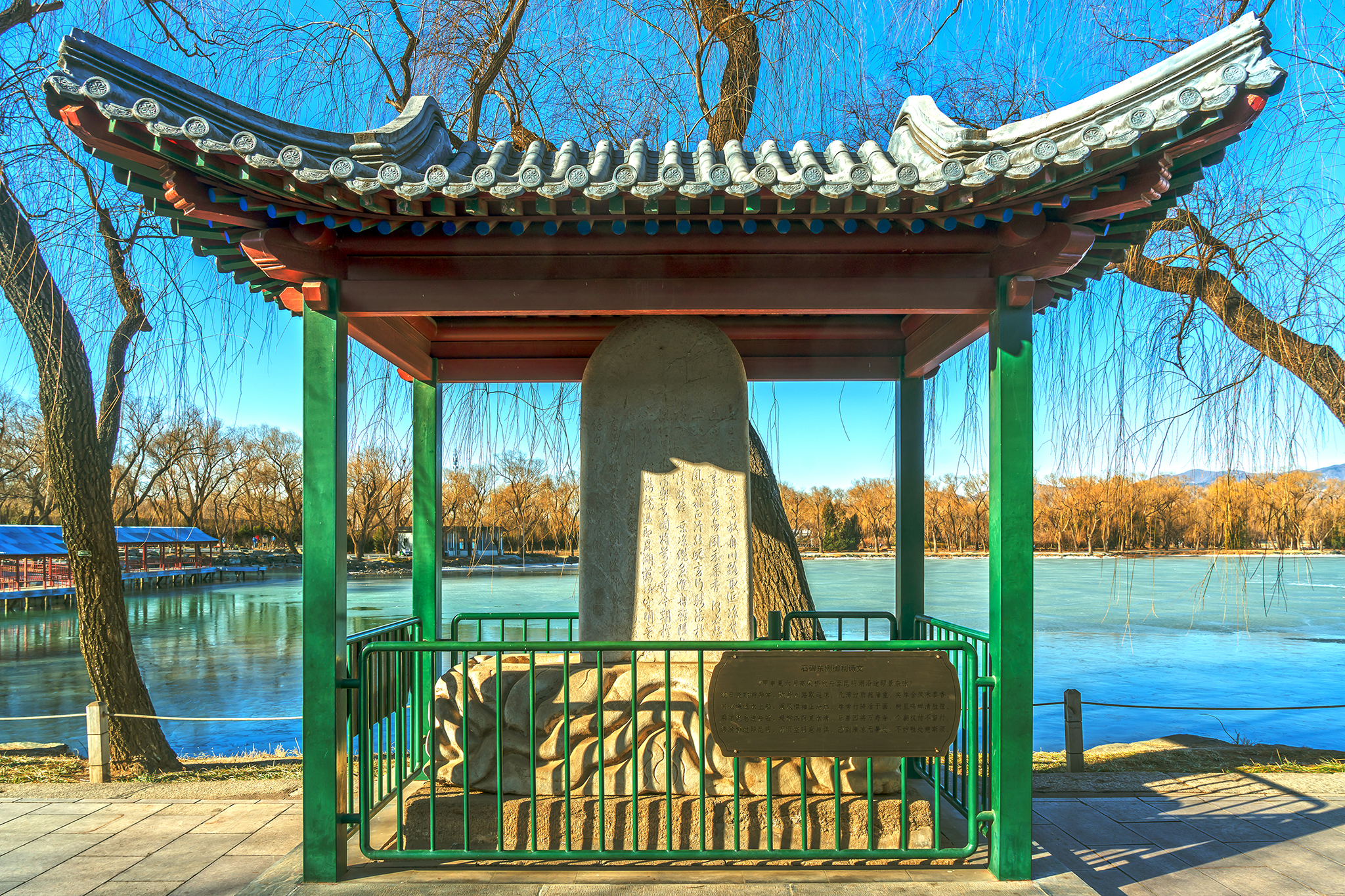 走颐和清漪，赏皇家园林之十一：昆明湖东堤（修订版）