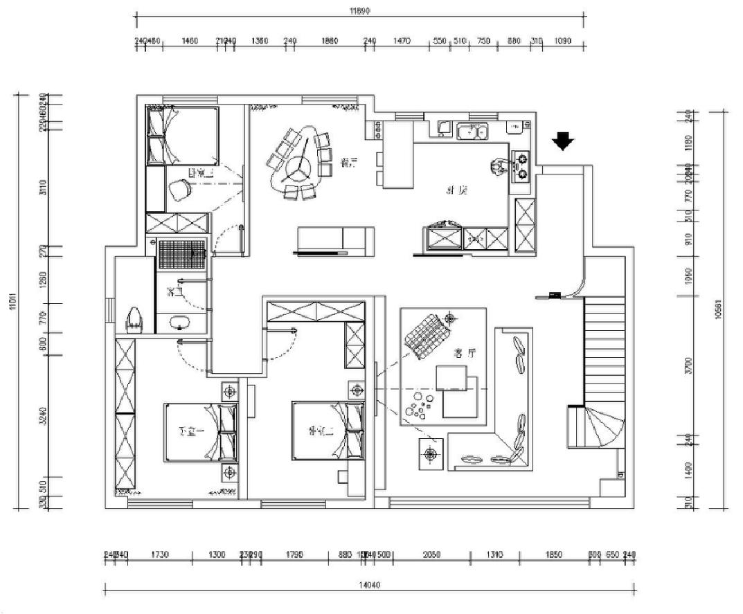 合肥最美别墅,合肥中海央墅别墅新中式装修