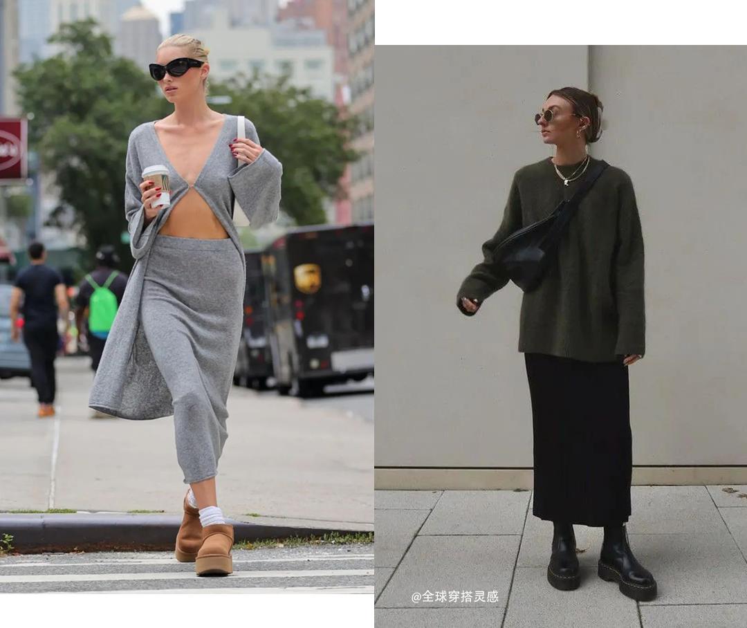 半裙秋冬款裙子,秋冬流行裙子2020