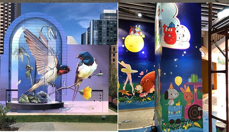 安溪工地外墙彩绘一平方多少钱,丽江新农村外墙彩绘设计哪家强