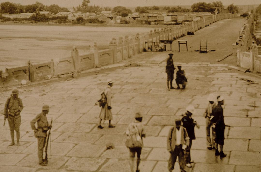 七七事变的抗战老照片,老照片日军镜头下的七七事变