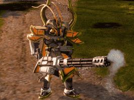 「游戏内外」南无加特林菩萨,大慈大悲渡世人,红警3日冕步兵下