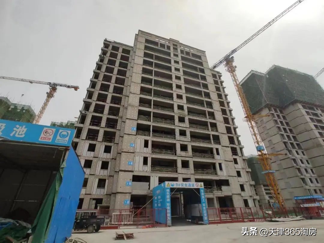 融创复工楼盘,天津融创精彩天地商业项目复工