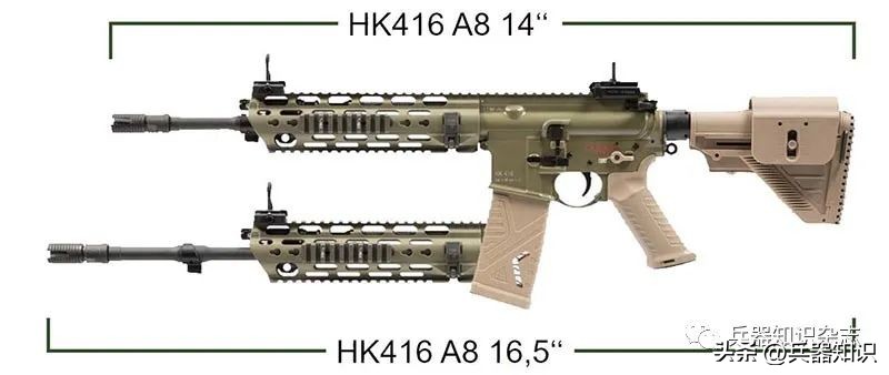 现实hk416a8步枪魔改满配,德国未来装备hk416a8