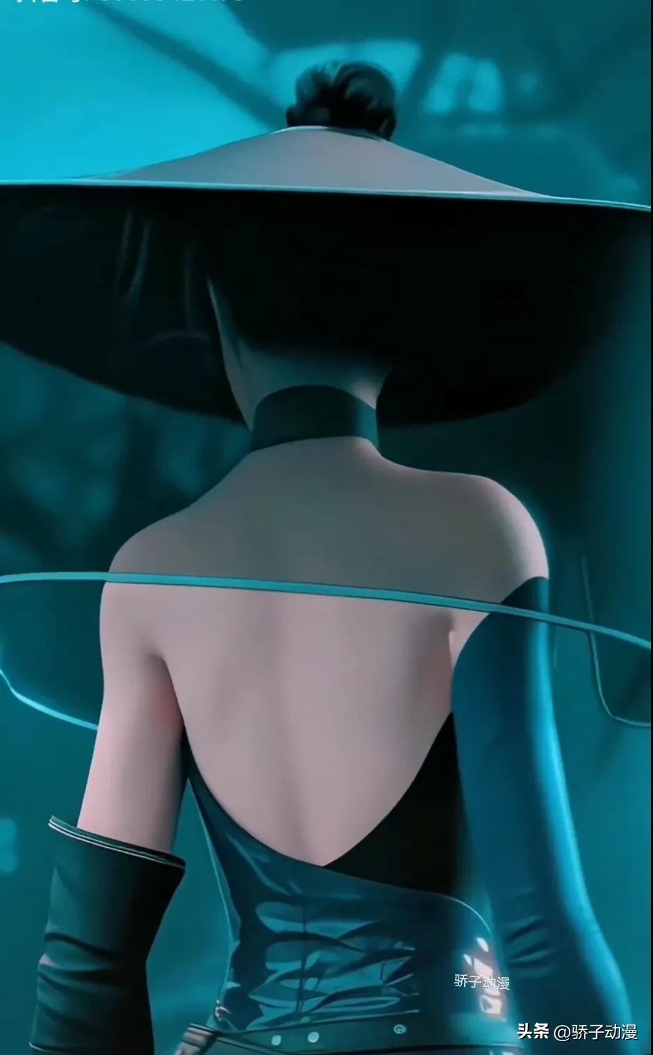 国漫美女背影,史上最漂亮的国漫女神