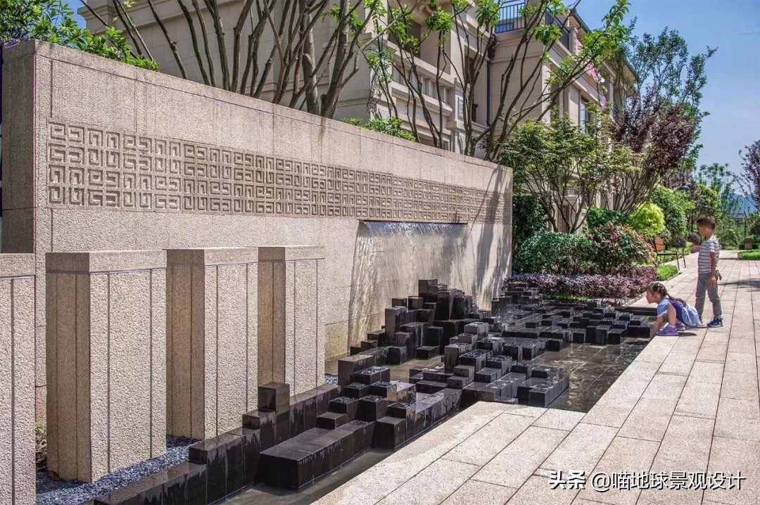 60平方别墅庭院效果图大全,60款优秀的别墅庭院创意背景景墙