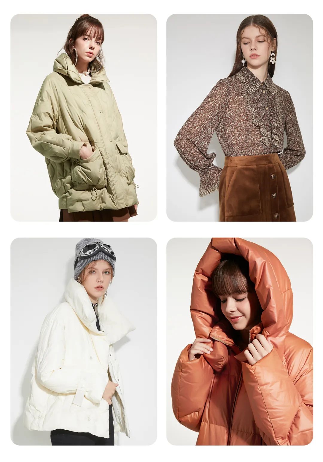 冬季温暖又时髦的外套,这个冬天不可少的外套