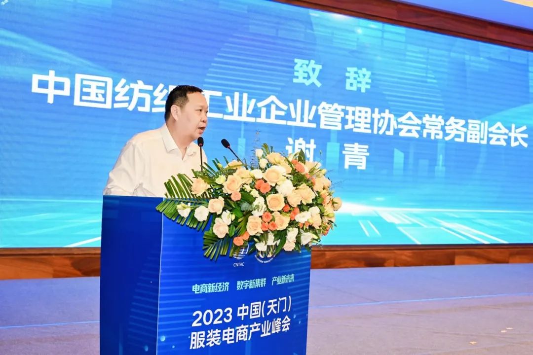 天门服装产业发展规划,天门服装电商产业峰会直播走秀