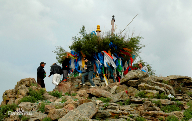 蒙古族敖包祭祀文化保护与传承,蒙古族祭敖包仪式的过程