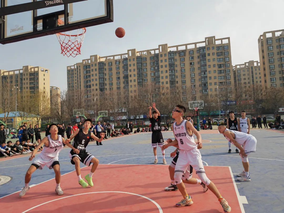 临渭区中小学生第12届篮球联赛,渭南中小学篮球赛开幕会
