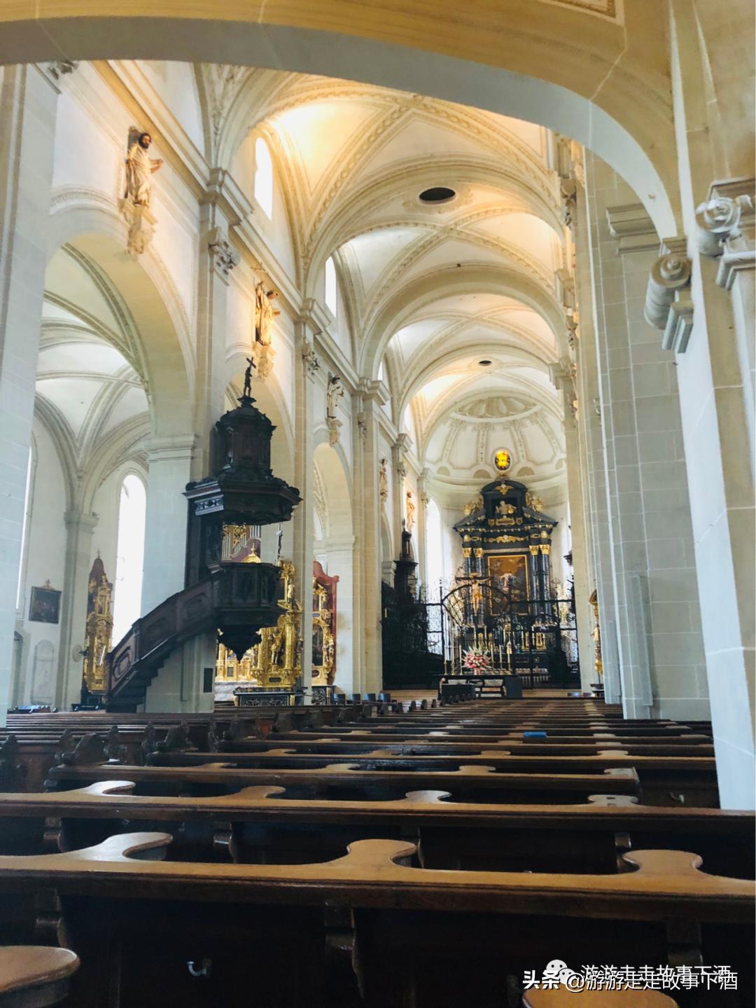 欧洲瑞士旅游线路,卢塞恩金色山口观光火车